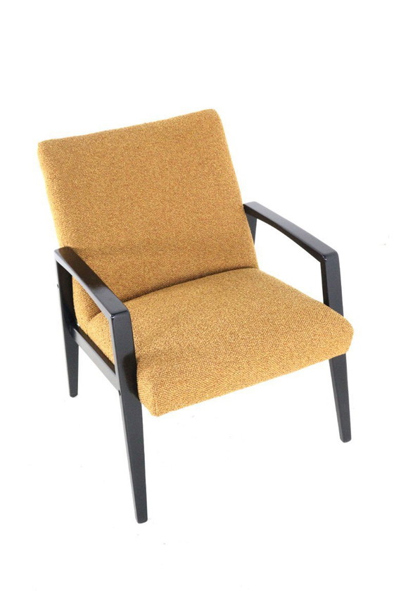 Image 1 of Vintage fauteuil 'Ellwangen' nieuw gestoffeerd