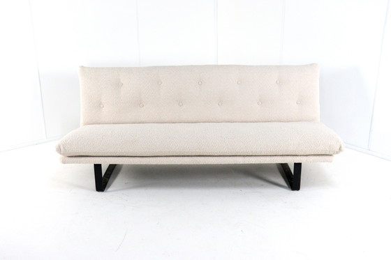 Image 1 of Kho Liang Ie per Artifort Divano a 3 posti C684 nuovo rivestimento vintage
