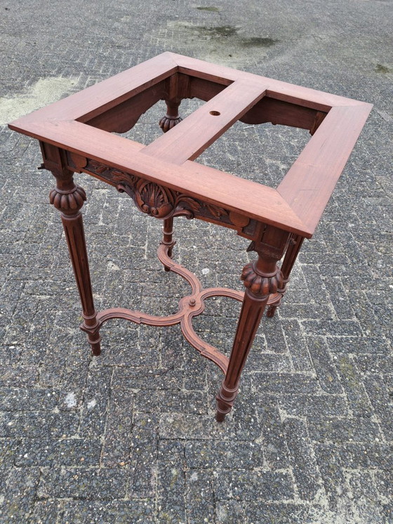 Image 1 of Victorian envelope card table