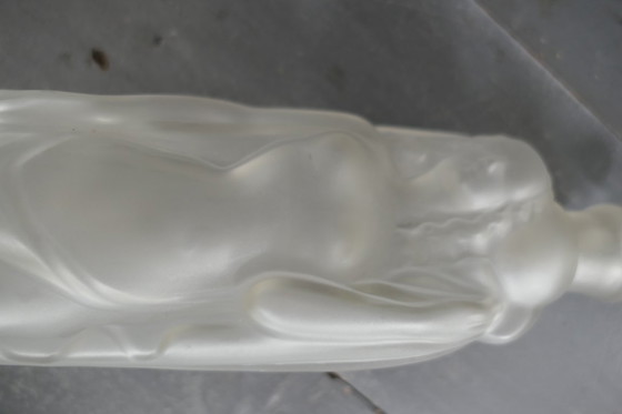 Image 1 of Jugendstil-Likörflasche "Rebecca am Brunnen"