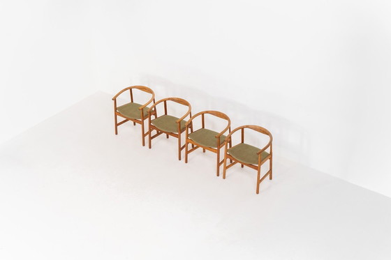 Image 1 of Set aus 4 „PP203“-Sesseln von Hans J. Wegner für PP Møbler (Dänemark, 1960er Jahre).