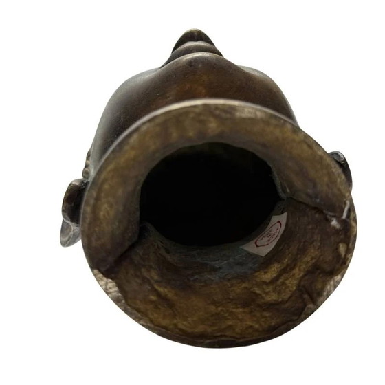 Antigua Cabeza de Buda de Bronce – India – Lote 468 – Esculturas, Bronze (photo 9 of 9)