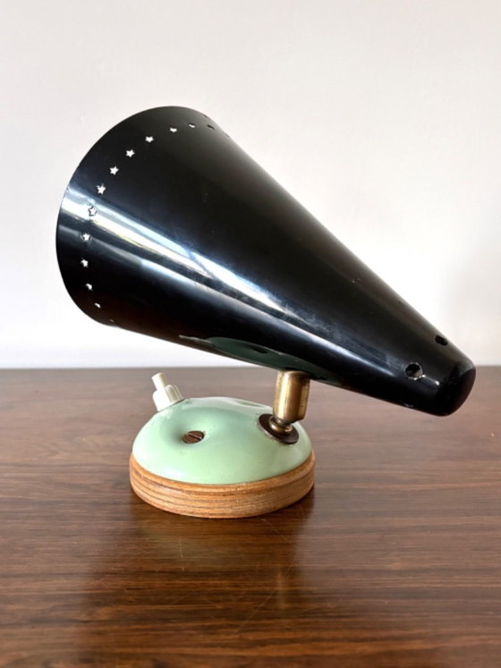 Vintage small adjustable wall light from the 40s/50s, Metal, mint (photo 5 of 10)
