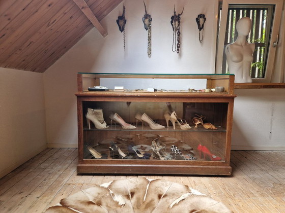 Image 1 of Vintage display case, mobile