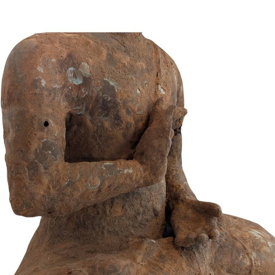 Antique bronze Buddha statue – Burma, 17th-18th century – Sculpture (photo 9 of 16)