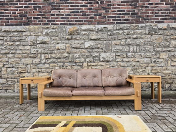 Image 1 of Sofá Asko Bonanza Esko Pajamis Cómoda Mediados de siglo Años 60 Años 70 Bancos Escritorio