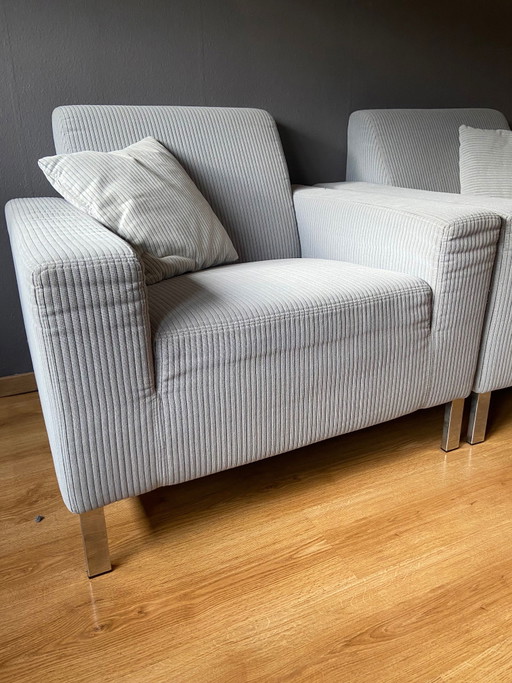 2x Gelderland 6515 F fauteuil