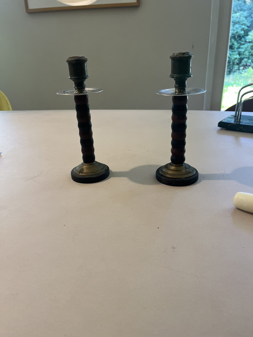 Candlesticks Art Deco