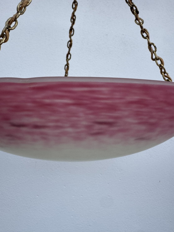 Lampadario Pâte De Verre Schneider Art Déco – Glass (photo 4 of 15)