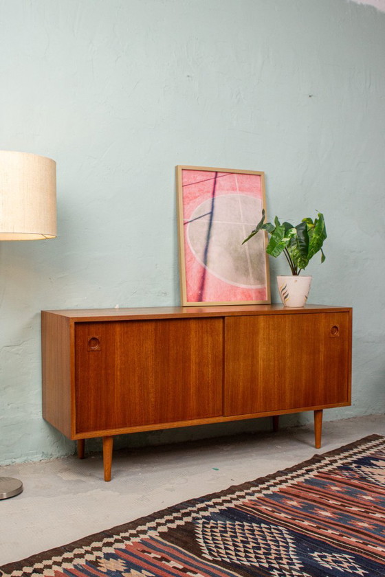 Image 1 of Vintage Teak Sideboard Chest of Drawers Lowboard Mid Century 60s