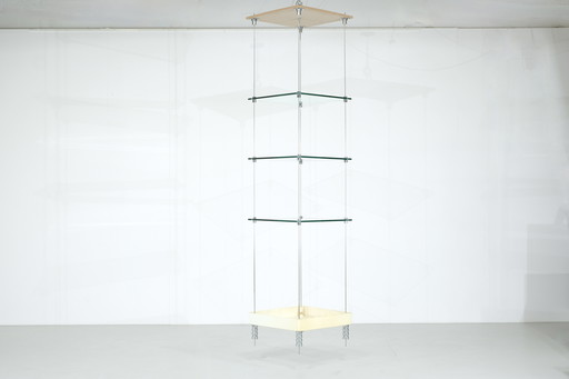 Esposi Ramloc Hanging Library by Marino Collecchia for Espo - 1970