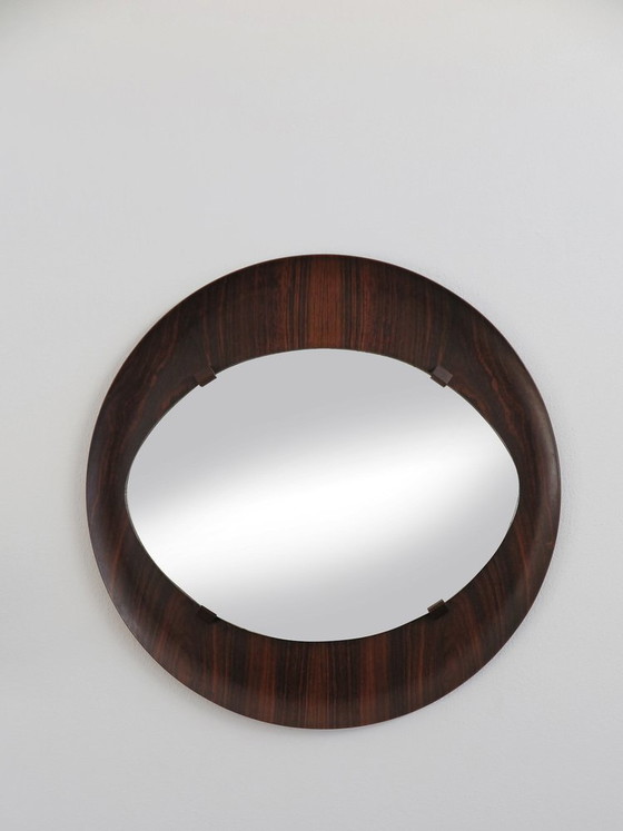 Mirror with wooden frame, Italy, 1960s – Italian Design (photo 12 of 12)
