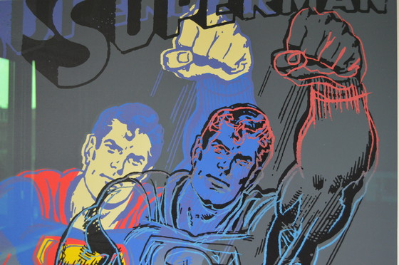 Image 1 of Superman Diamant Stof