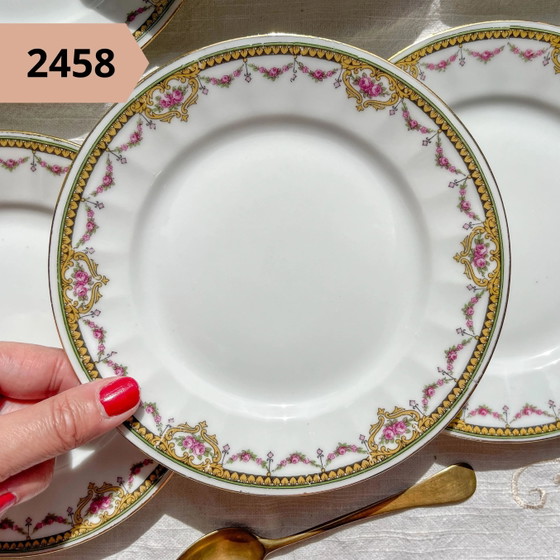 Piccolo piatto vintage in porcellana floreale, venduto singolarmente – Stoviglie, Porcelain, Retro (photo 8 of 11)