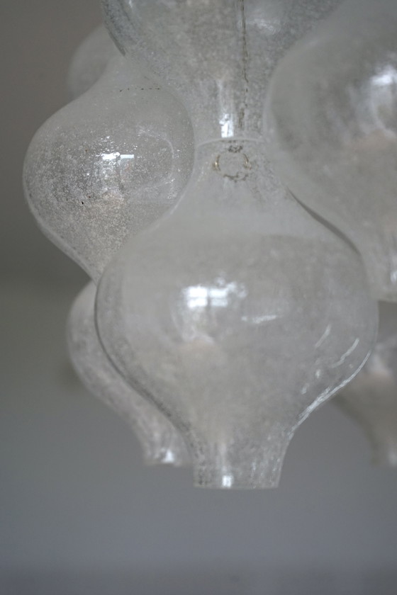 Image 1 of  Vintage Tulipan kroonluchter van JT Kalmar voor Franken Kalmar KG. 1960s