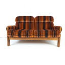 Vintage 2 zits bank Zweeds design