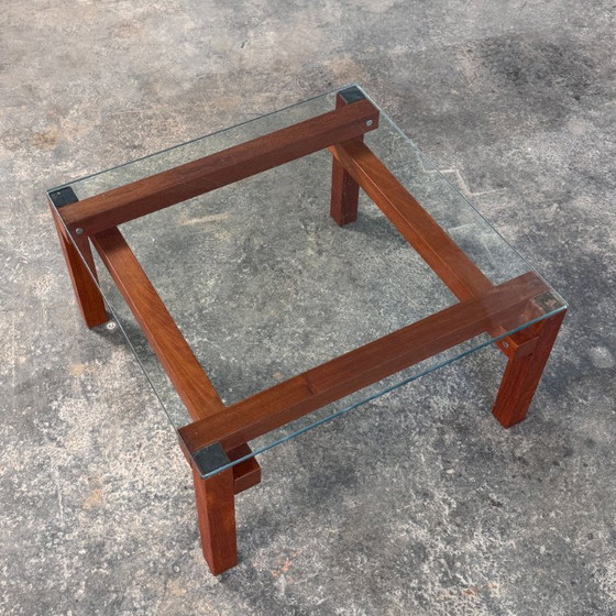 Image 1 of Teakhouten salontafel van John Makepeace, 1960