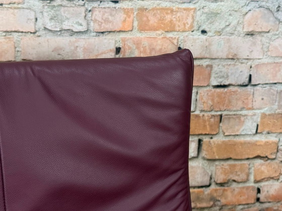 Montis Charly Purple – Dining chairs, Leather, Metal (photo 16 of 16)