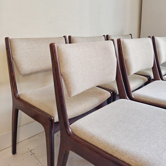 Chaises de salle à manger vintage crème foncé – Wood (photo 6 of 7)