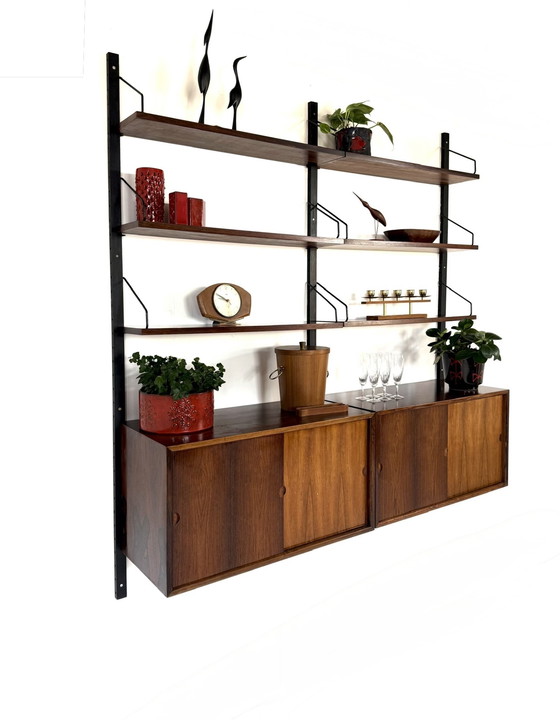 Image 1 of Vintage modular wall system, Poul Cadovius ‘60