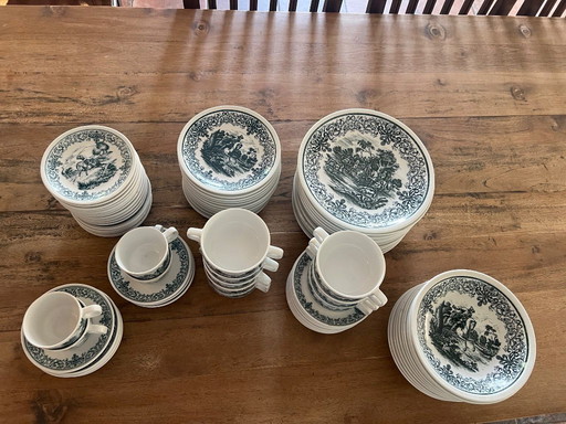 Jacht servies Bauscher Weiden ( Bavaria)