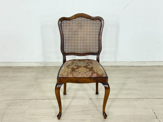 Image 1 of Set van 6 Chippendale stoelen / Vintage eetkamerstoelen / Stoelen uit het midden van de vorige eeuw