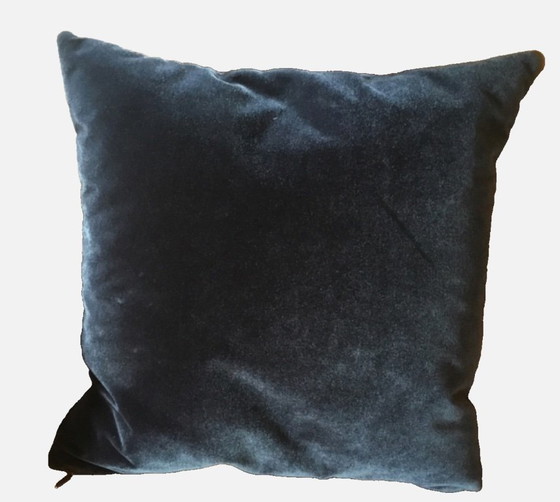 2teiliges Set Kissen Rohleder Home Collection In Blau/Braun/Grau – Textile, Velvet (photo 3 of 5)