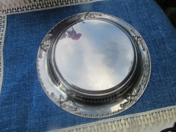Serving Plate/Tray/Bowl, Delft Style Blue White Floral Decor (22/11/2025) – Table accessories, Ceramic, Metal (photo 5 of 11)