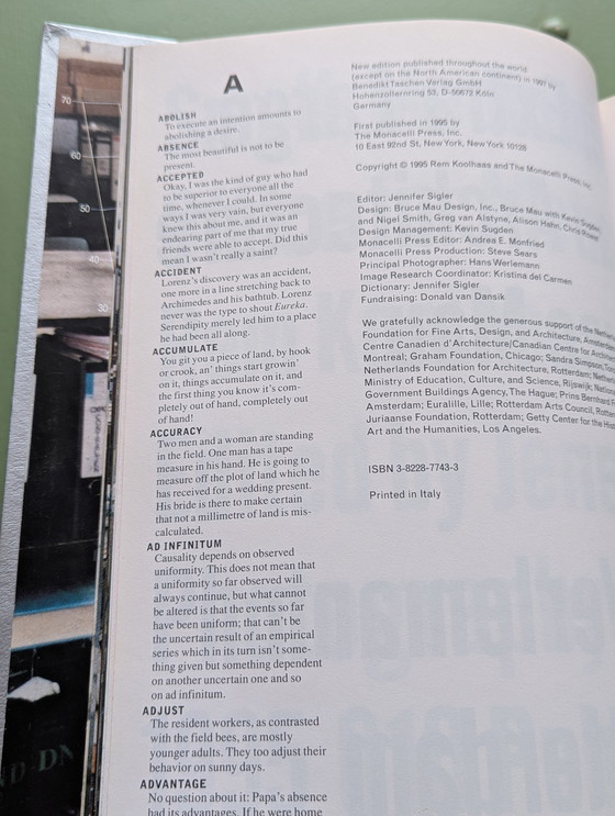 Image 1 of S,M,L,XL by O.M.A Rem Koolhaas and Bruce Mau, 1995