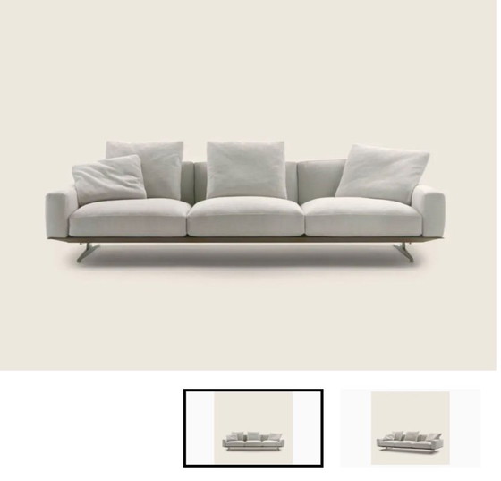 Image 1 of Flexform softdream + Ottoman