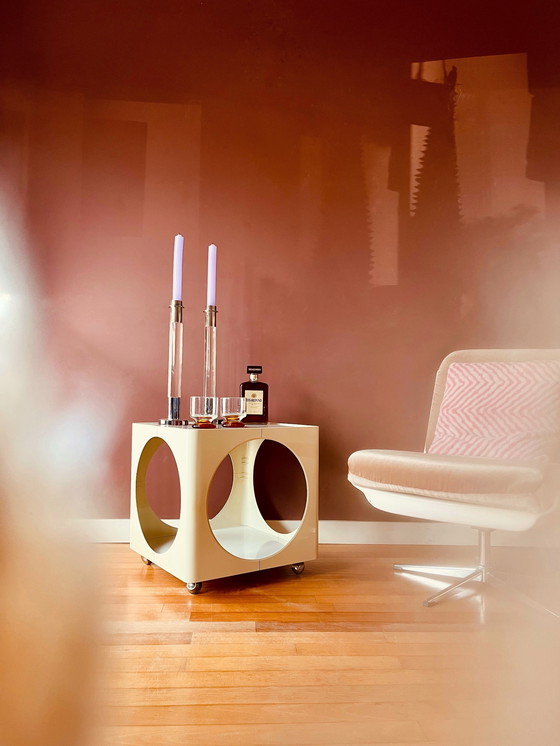 Image 1 of Space Age cube table