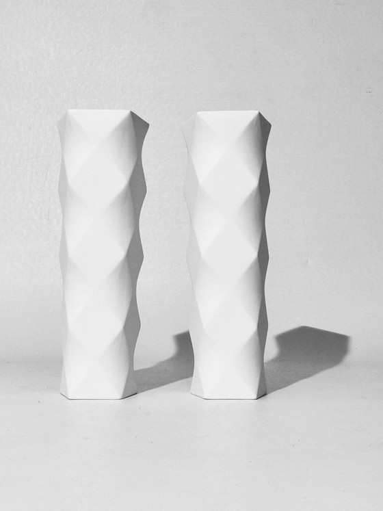 Vase Set B&B Italia "Joker" – Ceramic, Vintage (photo 4 of 15)
