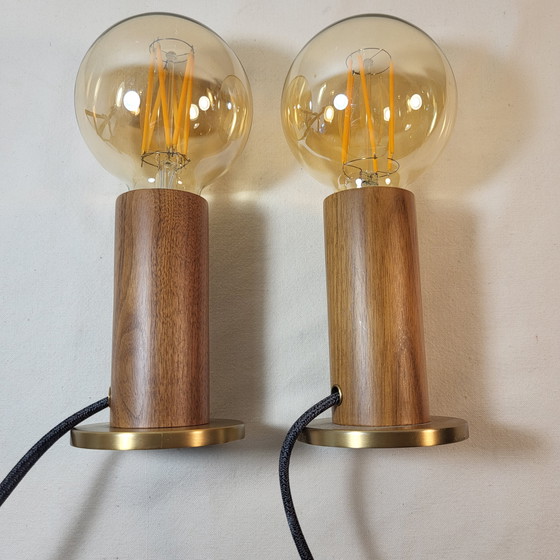 Image 1 of 2x Tala Knuckle Table Lamp