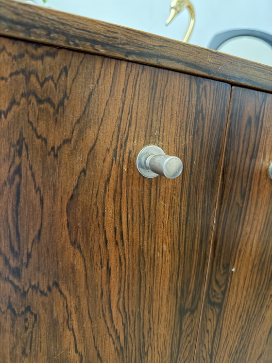 Image 1 of Rosewood veneer cabinet from the 1960s