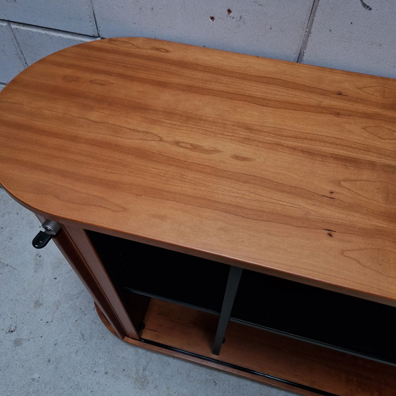 Image 1 of Vintage bar  drankkast barkast roldeurkast kantoorkast