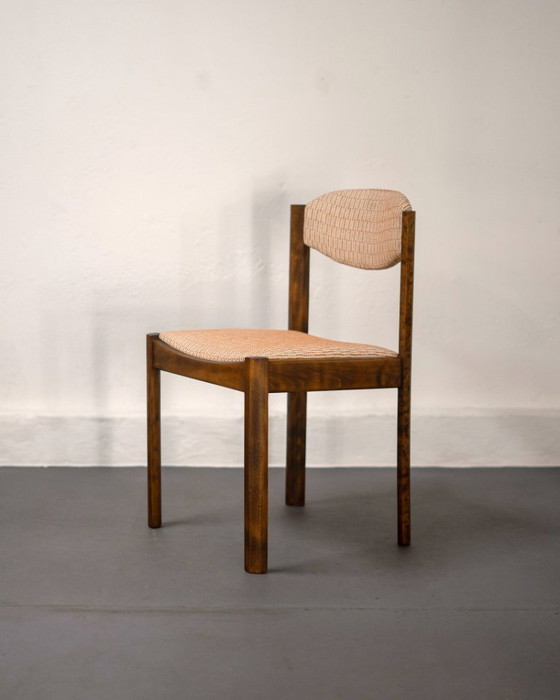 Image 1 of 4 x Scandinavian beech chairs, 1960s