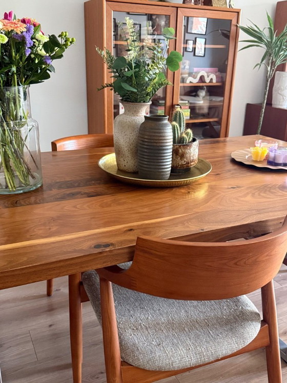 Image 1 of Solid American walnut dining table