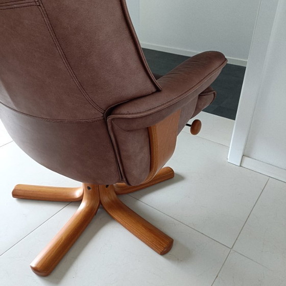 Hjellegjerde Draaifauteuil Eighties – Hjellebjerge, Draaistoelen, Leather, Metal (photo 6 of 14)