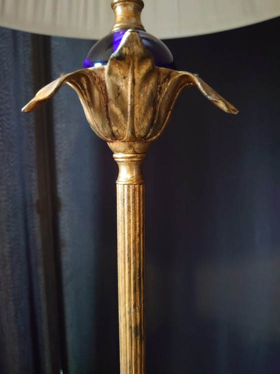 Image 1 of Vintage Hollywood Regency table lamp