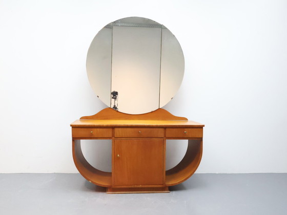 Image 1 of Espejo tríptico tocador Art Decó