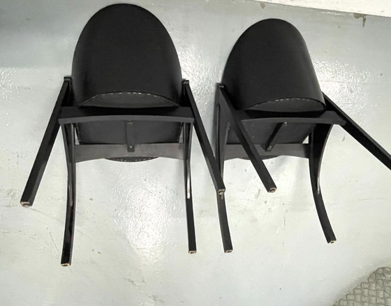 Image 1 of Een paar stoelen van Pascal Mourgue uit de jaren 80.