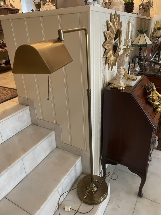 Image 1 of Messing leeslamp