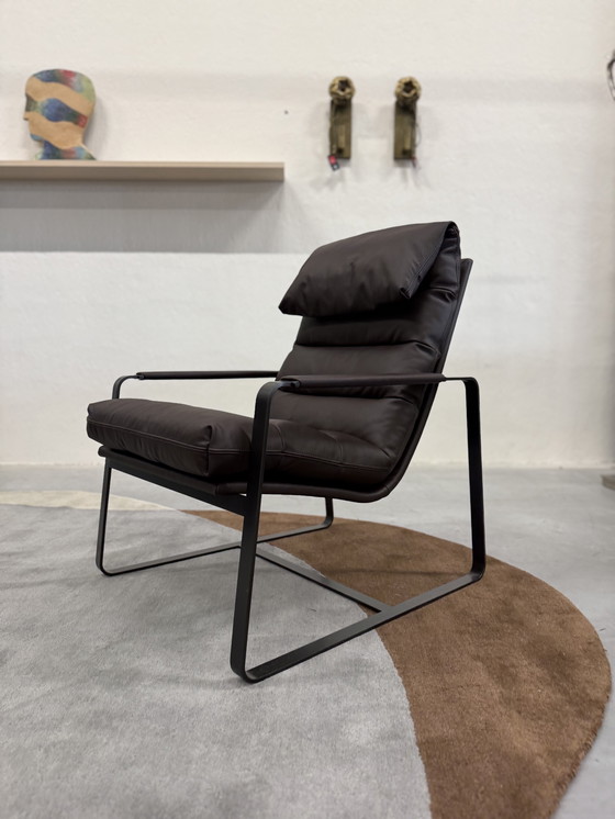 Image 1 of Sillón Leolux Indra Wapiti Cuero Marrón