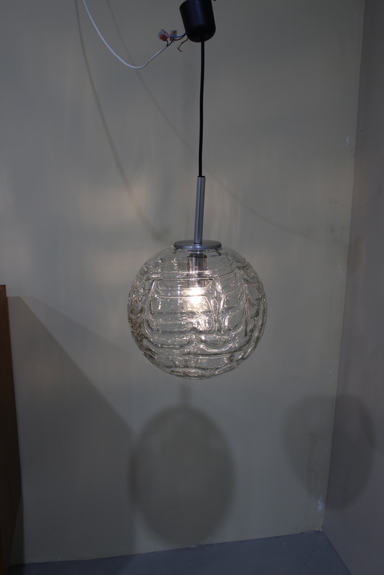 Image 1 of Lampe boule vintage, Globe - Doria, Transparent