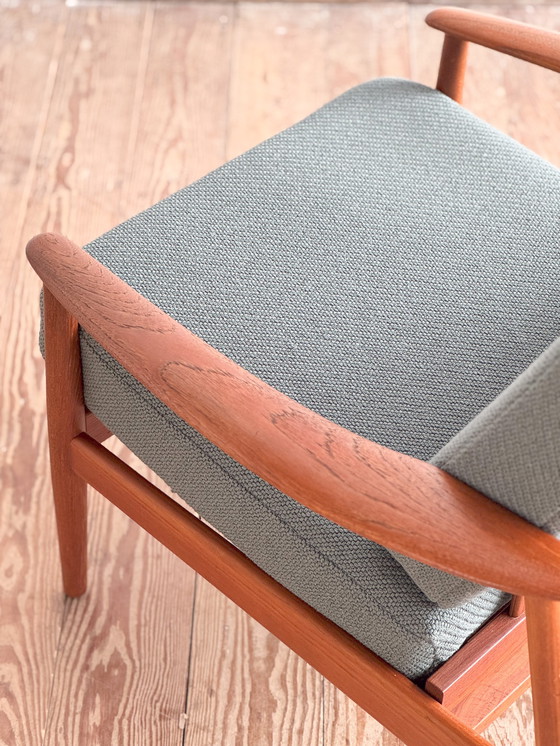 Image 1 of Mid-Century Danish Lounge Armchair in Teak Fd 164 by Arne Vodder for France and Son., Denmark, 1960s
