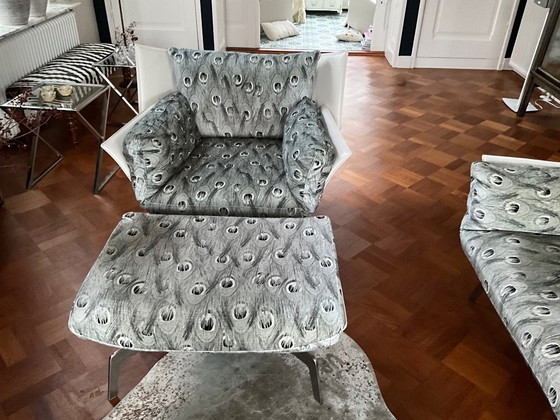 Image 1 of IP design driezitsbank, hocker en stoel