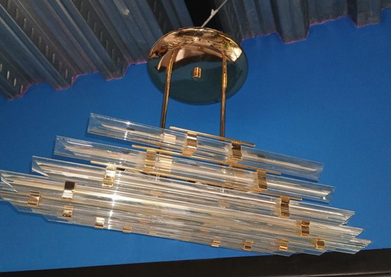 Image 1 of Murano Venini style chandelier