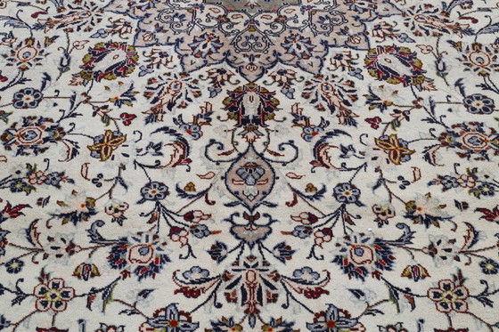 Image 1 of Tappeto persiano Kashan 4,10 x 2,98 Tappeto orientale pregiato n. 24633