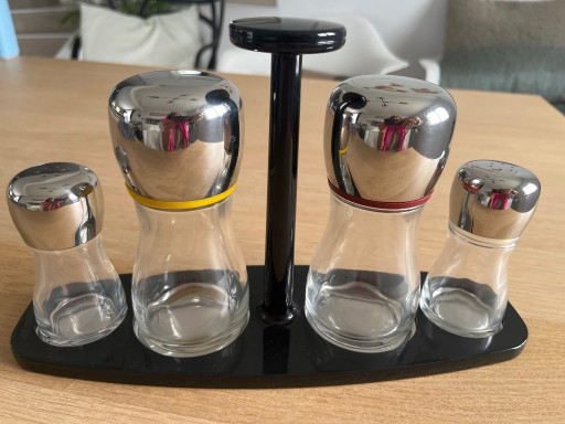 Alessi "Zenit" MN06 B Gewürzset von Marc Newson – Vintage / Space Age