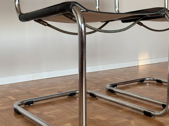 Image 1 of S33 Stoelen van Mart Stam voor Thonet, jaren 80, set van 2